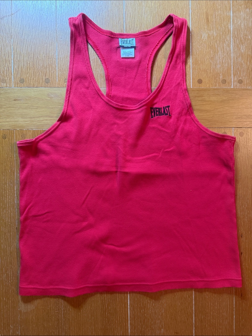 Men’s Everlast Ribbed Workout Racerback Tank XXL